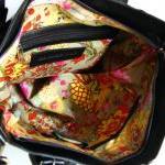Leather Handbag Buckle Tote..