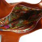 Leather Handbag Weekend Tra..